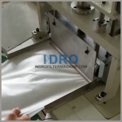 Ligne de fabrication de plis radiaux à cartouche filtrante plissée à haut débit
