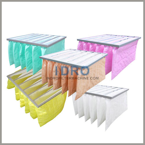 Ligne de machines de fabrication de filtres à air multipoches